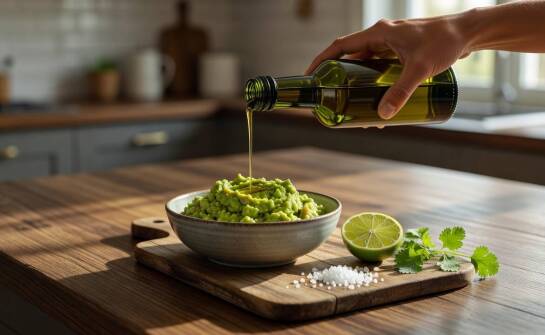 Guacamole z oliwą extra virgin — jak awokado, kwas i sól budują smak
