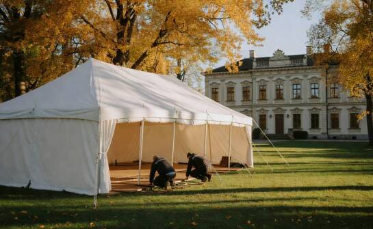 Od pierwszego zapytania do demontażu — jak przebiega organizacja hali pod wesele lub event