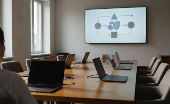Sala na warsztat z laptopami czy na wykład — jak format szkolenia zmienia wymagania w Tarnowie
