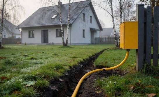 Jak przebiega podłączenie domu do sieci gazowej w powiecie węgrowskim