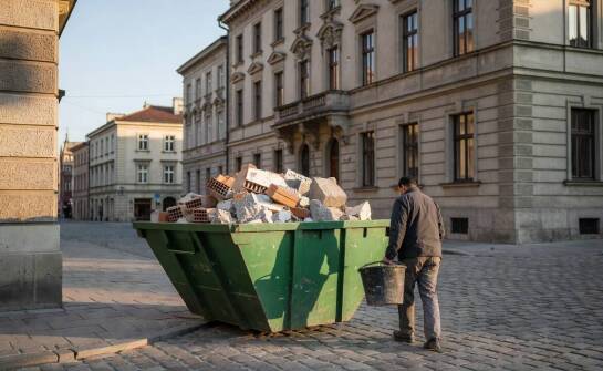 Jak odczytać kody odpadów budowlanych, by dobrać kontener i sposób odbioru w Skawinie