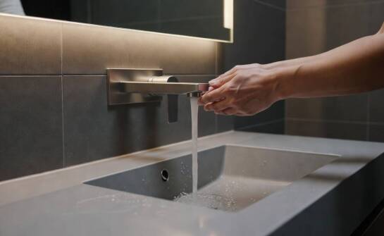 Które parametry wyposażenia sanitariatów ograniczają awarie w centrum handlowym