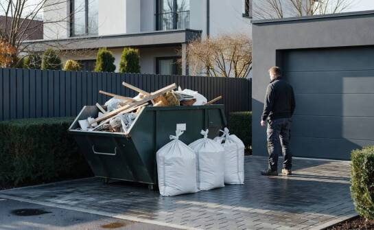 Jak w Skawinie łączyć prywatny kontener z gminnym odbiorem odpadów po remoncie