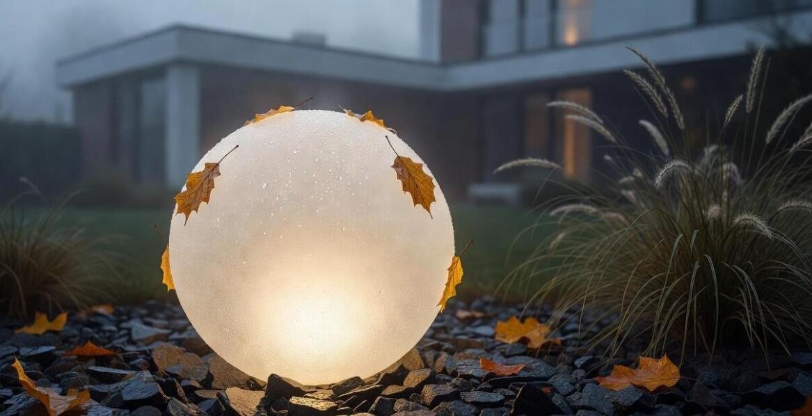 Jak barwa światła, szczelność i zasilanie zmieniają efekt kulistych lamp LED w ogrodzie