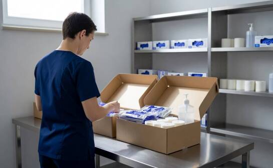 Jak placówki różnego typu budują koszyk zakupowy z hurtowej oferty materiałów medycznych