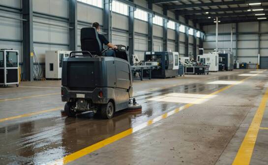Dlaczego kolejność prac i dobór technik decydują o efekcie mycia hali produkcyjnej
