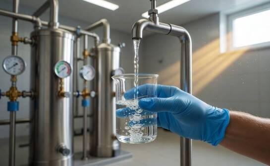Jak kationy i aniony są usuwane w demineralizacji oraz co to zmienia w jakości wody procesowej