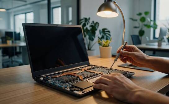 Dlaczego obsługa laptopów firmowych staje się częścią utrzymania pracy biura