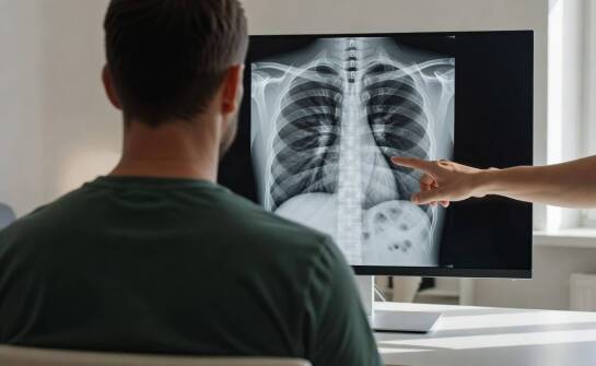 Co zdjęcie klatki piersiowej mówi ortopedzie przed rozpoczęciem rehabilitacji