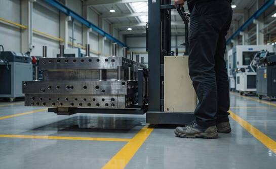 Jak ograniczyć ręczne przeładowania ciężkich form stalowych w hali produkcyjnej