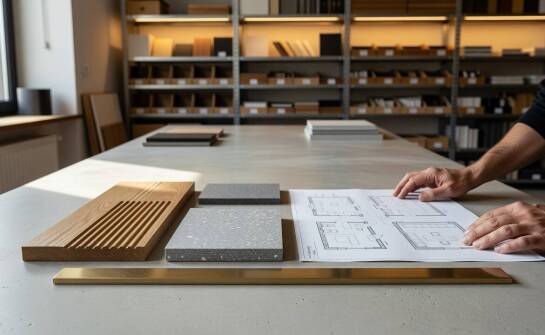 Jak korzystać z biblioteki próbek przy projektowaniu mebli i zabudów do obiektów komercyjnych