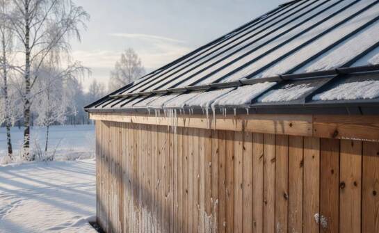 Mostki termiczne przy dachu drewnianego domku modułowego — gdzie ucieka energia zimą