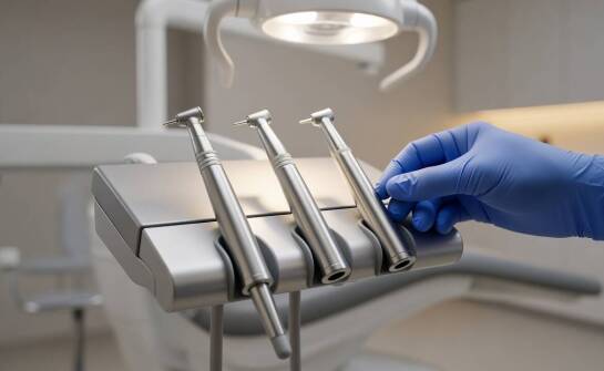Dlaczego dentysta używa turbiny, kątnicy i prostnicy na różnych etapach leczenia zęba