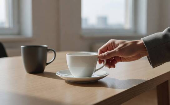 Porcelana i ceramika w firmowych filiżankach — jak materiał zmienia odbiór marki