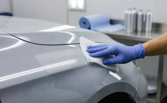 Jak bezpyłowość, chłonność i odporność chemiczna wpływają na użycie czyściw w lakierni