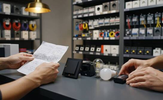 Jak przygotować zakupy w krakowskim sklepie z elektryką, żeby dobrać wszystko za pierwszym razem