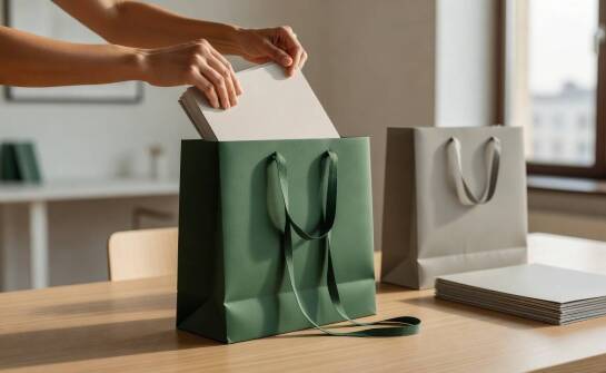 Jak torba papierowa z nadrukiem porządkuje zestawy materiałów na targi i spotkania handlowe