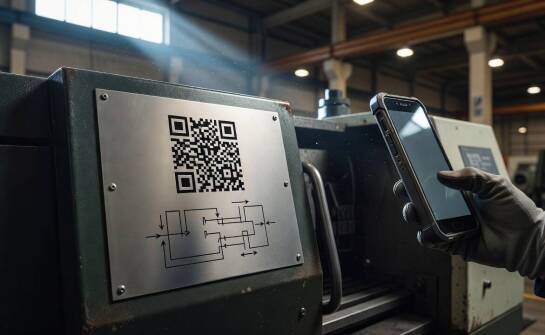 Kod QR na tabliczce maszyny — kiedy rzeczywiście pomaga serwisowi, a kiedy jest tylko dodatkiem