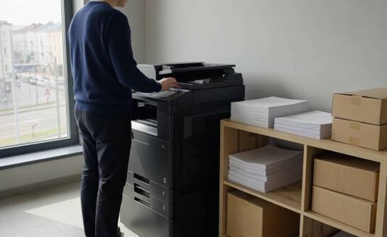 Jak podzielić sprzęt biurowy według etapu obiegu dokumentu w małej firmie