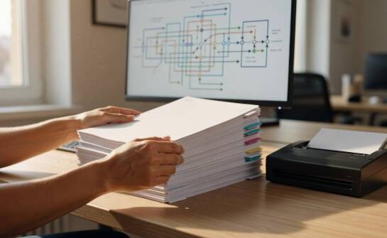 Które powtarzalne etapy obiegu dokumentów warto oddać robotowi softwareowemu przed archiwizacją