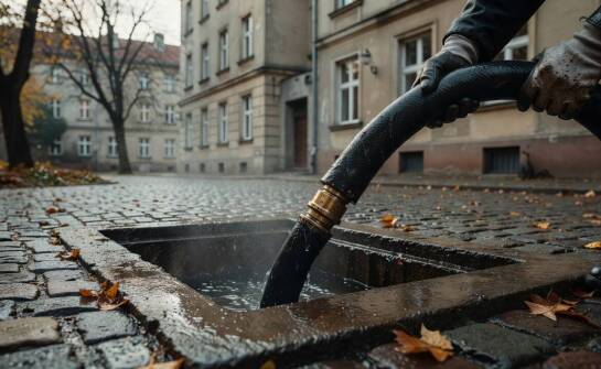 Jak stare piony i dostęp do studzienek zmieniają płukanie rur na Bielanach