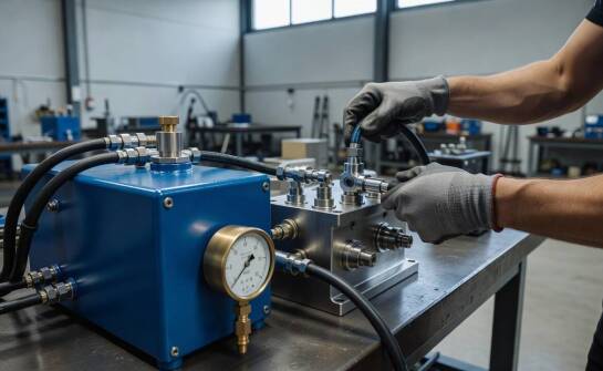 Jak powstaje zasilacz hydrauliczny dopasowany do maszyny i warunków pracy