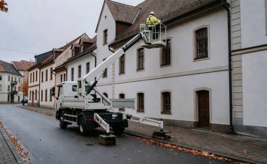 Od czego zależy całkowity koszt pracy zwyżką przy zadaniach w Bielsku-Białej