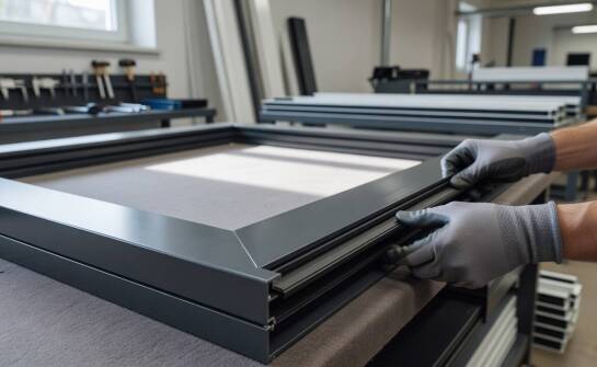 Od profilu do gotowego skrzydła — jak powstają drzwi zewnętrzne z PVC i aluminium
