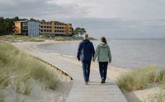 Darłówko Wschodnie jako spokojniejsze tło wypoczynku w nadmorskim hotelu dla różnych gości