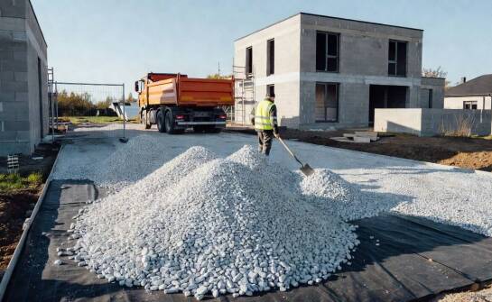 Jak przygotować odbiór kruszywa z dowozem, żeby uniknąć przestojów na działce