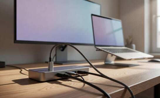 Czym stacja dokująca różni się od huba USB-C w pracy z laptopem
