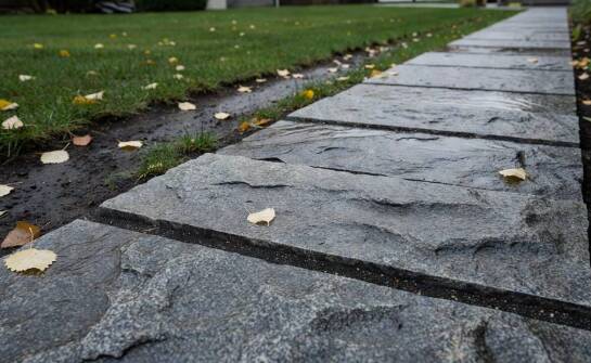 Jak zaplanować ścieżkę z granitowych płyt, by po sezonie nie straciła równości