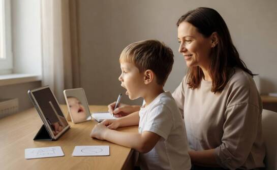 Regularne sesje online z logopedą — co rodzic widzi w pracy nad mową i uwagą dziecka