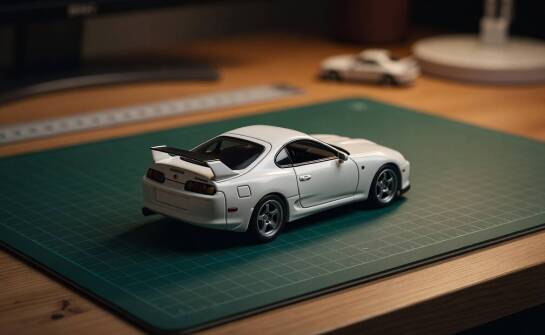Jak rozpoznawalne proporcje Supry A80 ujawniają się w miniaturze 1:64