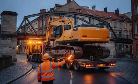 Dlaczego transport maszyny we Wrocławiu zależy bardziej od trasy niż od samej odległości