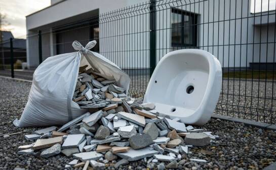 Dlaczego gruz i stare wyposażenie po remoncie łazienki trzeba planować osobno w Brzesku
