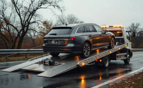 Kiedy auto po awarii można odholować, a kiedy musi jechać na platformie