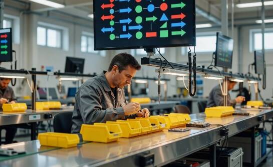 Jak opisać stanowisko produkcyjne, by ścieżka pobytowa odpowiadała realnej organizacji pracy