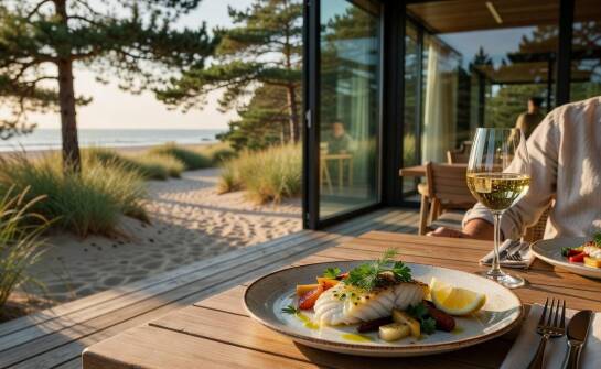 Co odróżnia pensjonatową restaurację nad morzem od sezonowej smażalni ryb