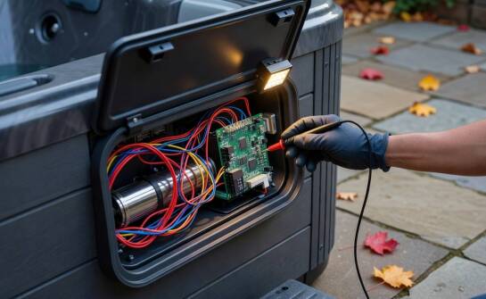 Jak odczytywać objawy i kody błędów modułu sterującego spa, zanim wymienisz elektronikę