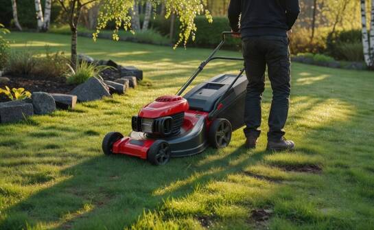 Jak regulacja prędkości jazdy w kosiarce Honda z Select Drive zmienia prowadzenie na nierównym trawniku