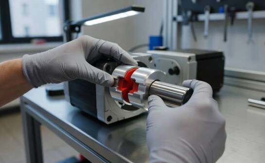 Jak dobrać otwory i wkładkę elastomerową w kompaktowym sprzęgle do osi CNC