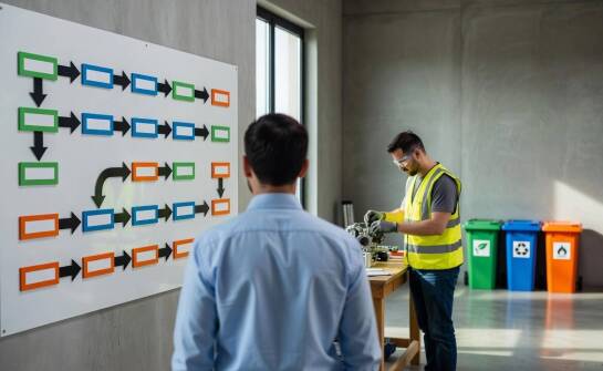 Jak wspólna mapa procesów porządkuje ISO 9001, 14001 i 45001 w produkcji