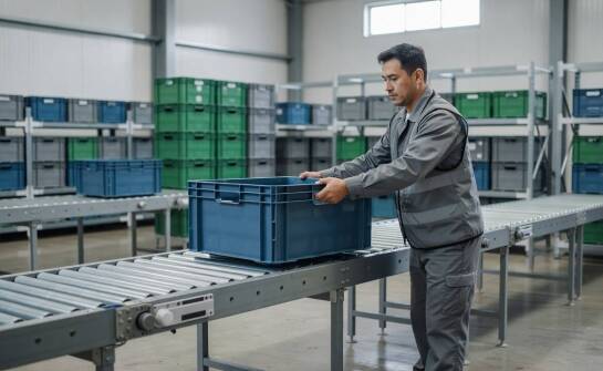 Jak pojemniki wielokrotnego użytku wspierają obieg zamknięty w magazynie i transporcie