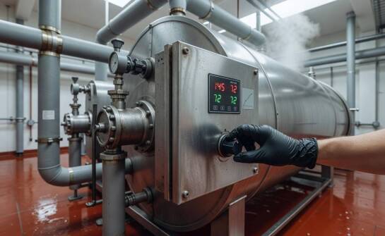 Jak regulator temperatury prowadzi cykl sterylizacji w sterylizatorach żywności i mleka