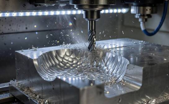 Jak ścieżki CAM decydują o śladach po frezowaniu aluminiowych form do termoformowania