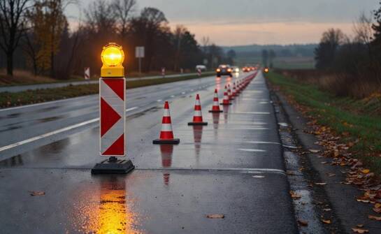 Jak rozumieć zestaw czasowego oznakowania drogi: funkcje, widoczność i montaż