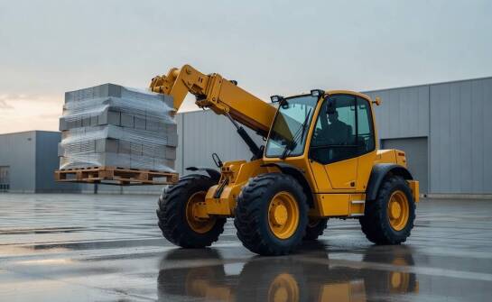 Kiedy ładowarka teleskopowa JCB ma sens na budowie, a kiedy w logistyce przeładunkowej