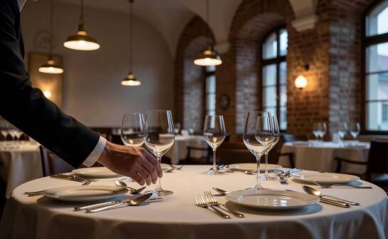 Co naprawdę tworzy elegancki odbiór restauracji podczas przyjęcia: światło, zastawa i rytm obsługi