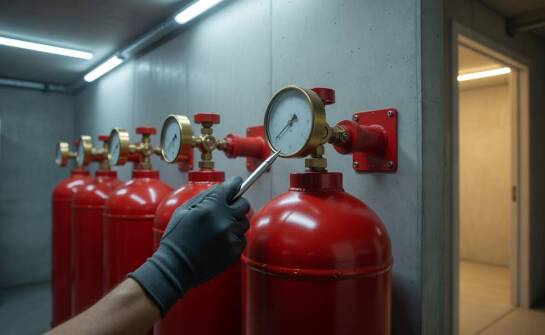 Dokumentacja, przeglądy i uzupełnienia przy starszych instalacjach FM-200 po zmianach F-Gas